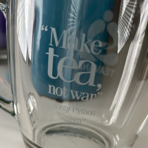 Teavana Clear Glass Tea Mugs Set of Two - Picture 8 of 8